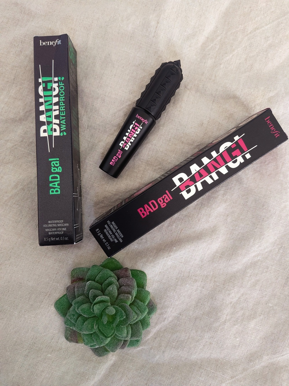 🌸 Benefit BADgal BANG! Volumizing Mascara Full + Mini Trio ALL Black NWT